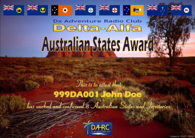 Australian States Award