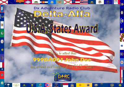 USA States Award