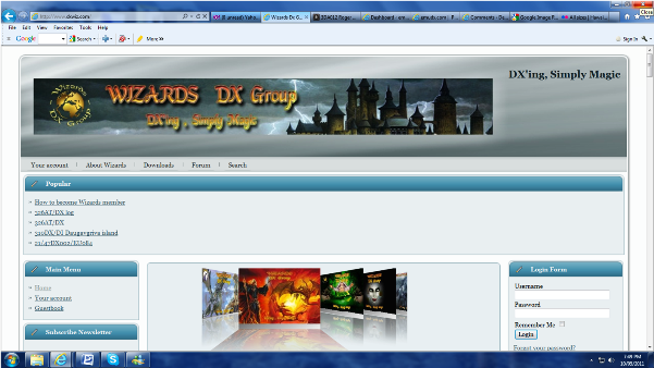 Wizards website
