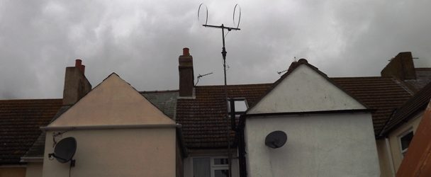 &nbsp; Dynamic dx adventurist 26DA086 Mark from the south England county of Kent has recently added an attention-grabbing new antenna to his roof-top and, if the Cluster dk spot board...