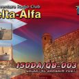 Check out below the amazing QSL design for 150DA/QB-003, a successful Castles and Fortresses dx adventure undertaken by 102DA101 Sal. Designed by 1DA011 Luca at ElevenFour and funded by the DXpeditions Foundation, this [&hellip;]