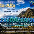 FULL INFOS QRZ: 286DA/SA-101 Type of Activity: Islands On The Air (IOTA) DXCC: Juan Fernandez Islands Island: Alejandro Selkirk IOTA Reference: SA-101 Continent: South America (SA) Date of Activity: October [&hellip;]