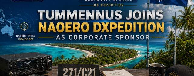 The Dx Adventure Radio Club (DA-RC) is excited to announce that Tummennus, a specialist film workshop based in Vaasa, Finland, has come on board as a Corporate Sponsor of the [&hellip;]